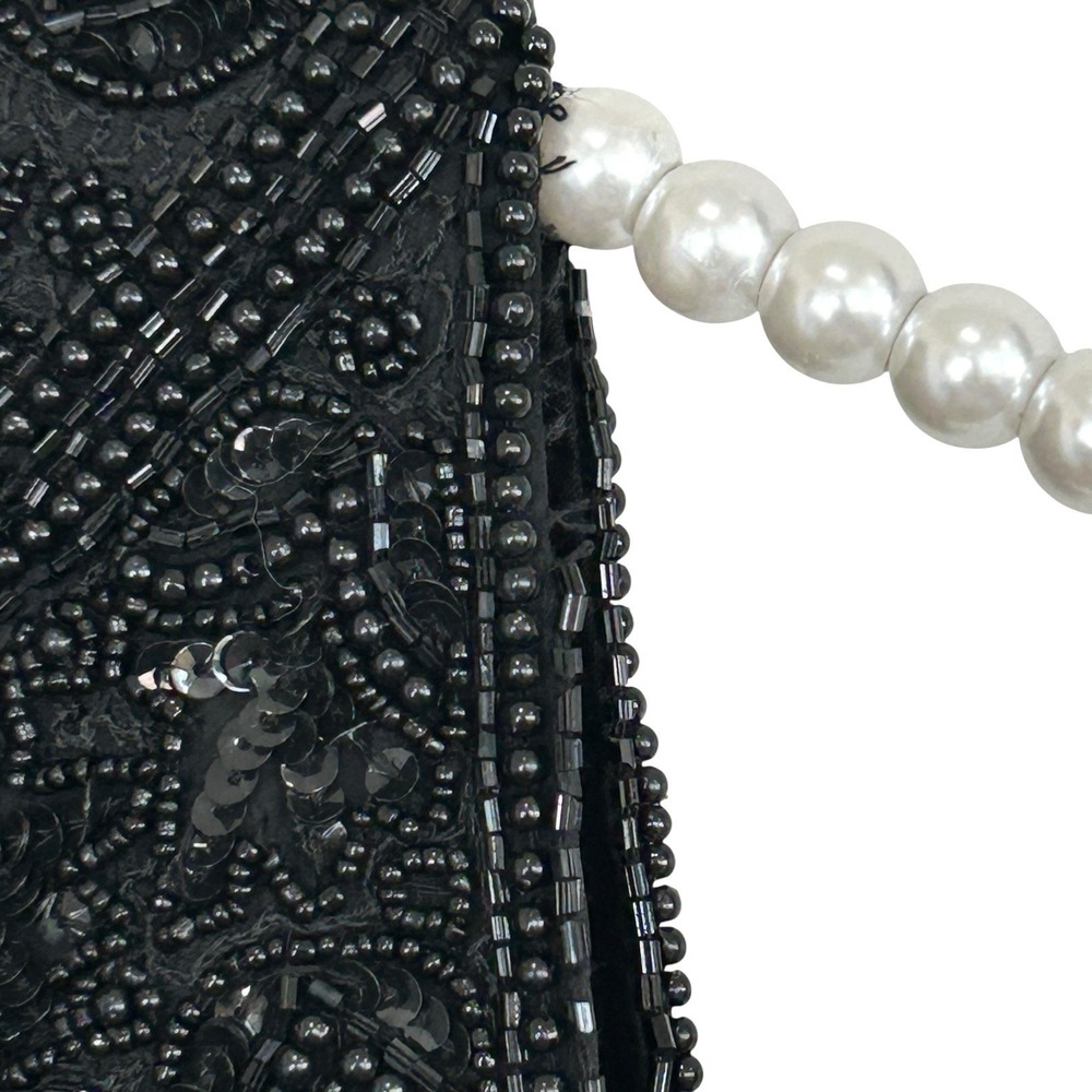 Vintage Papell Boutique Silk Beaded Halter Tank Top PM Fairy Whimsigoth Formal - Picture 7 of 13